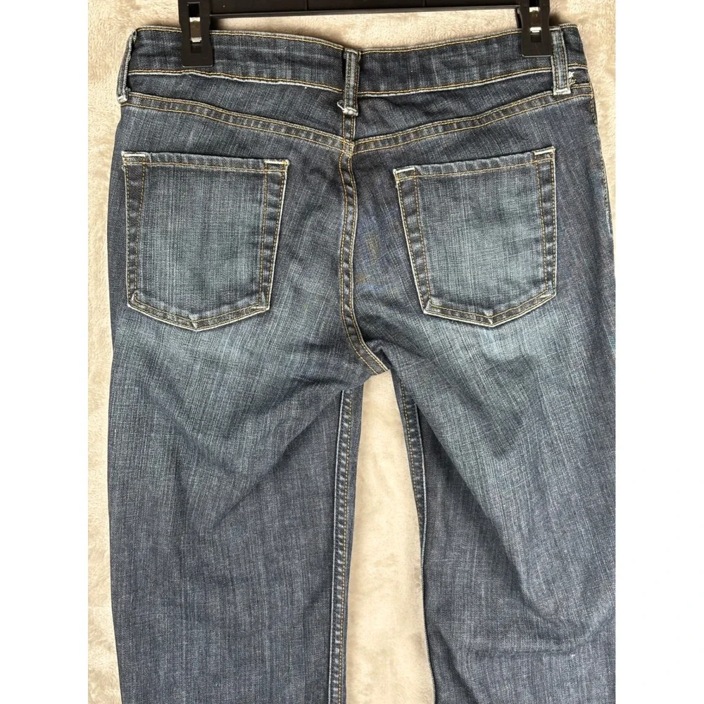Banana Republic Womens 27 Bootcut Jeans Dark Wash Y2K Stretch‎ Denim Casual